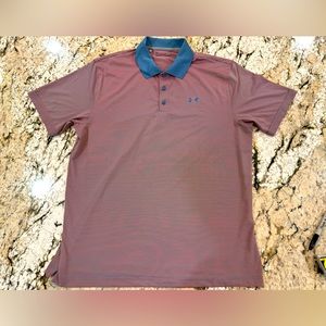 Under Armour men’s XL dri fit polo golf shirt